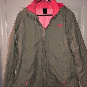Northface Grey Raincoat